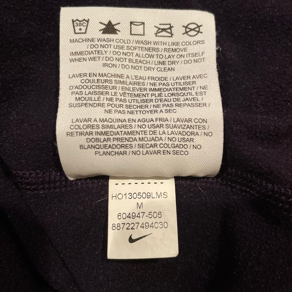 Nike Pro Hyperwarm Cowl Neck Pullover Women's Med… - image 7